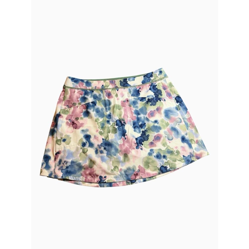 RLX Golf Skort Ralph Lauren Womens Abstract Camo Print Small